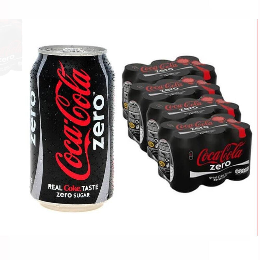 COCA COLA ZERO KUTU 330 ML 24 LÜ