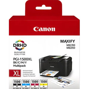 CANON PGI-1500XL BK/C/M/Y MÜREKKEP KARTUŞ MULTI PACK #1