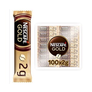 NESTLE NESCAFE 12584222 GOLD KAHVE 2 GR 100 LÜ #1