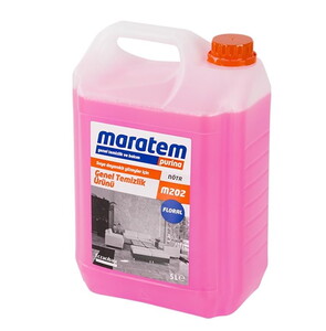 ECZACIBAŞI MARATEM 9225114 M-202 GENEL TEMİZLİK PEMBE 5 LT #1